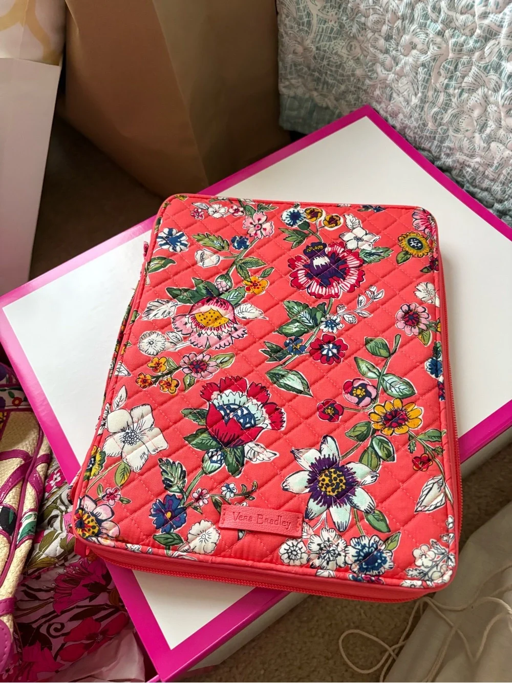 Vera Bradley Blue Floral iPad Cover